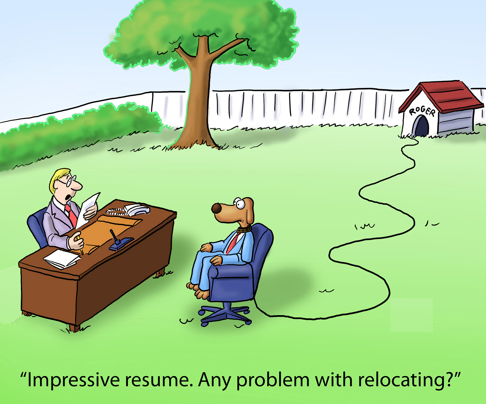 job interview asked to relocate